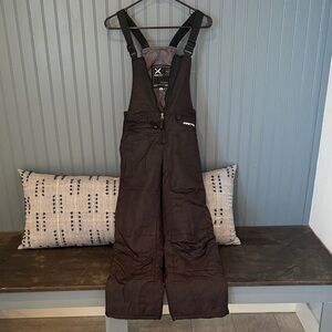 Arctix Youth medium Black Snow Bib Overalls